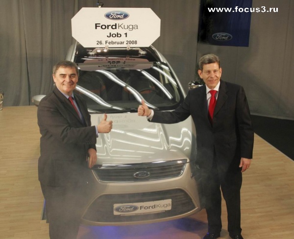 В Германии с конвеера сошел первый Ford Kuga