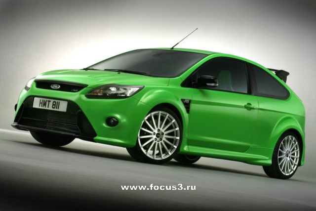 Официальные фотографии Ford Focus RS 2009