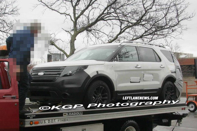 Журналисты поймали новый Ford Explorer