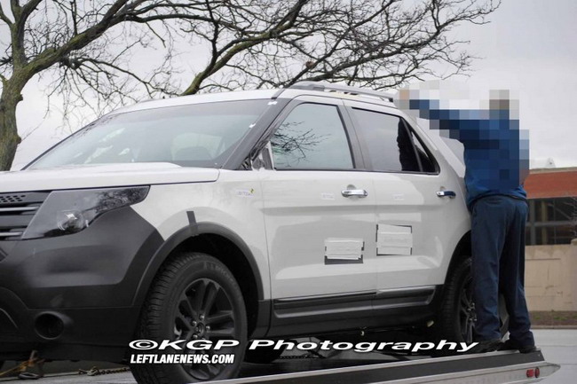 Журналисты поймали новый Ford Explorer