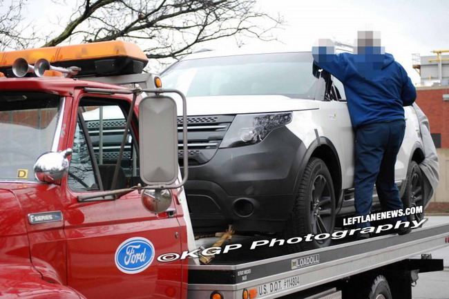 Журналисты поймали новый Ford Explorer