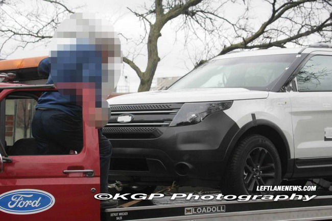 Журналисты поймали новый Ford Explorer