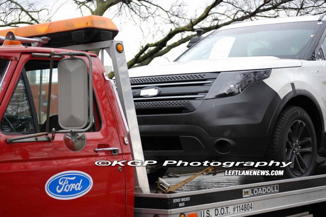 Журналисты поймали новый Ford Explorer
