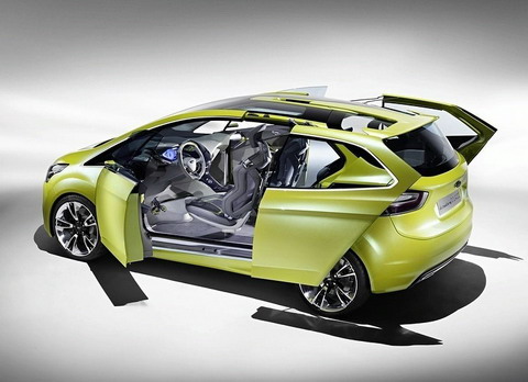 Новый Ford Fusion получит сдвижные двери