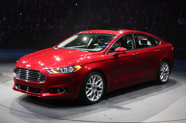 Detroit 2012: Ford Fusion 2013