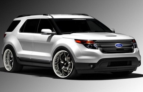 Ford Explorer  Forgiato   SEMA 2012