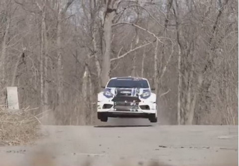 Форд выпустил новый рекламный ролик Ford Fiesta ST rallycross
