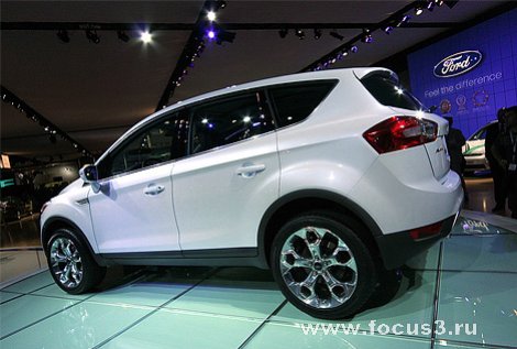 Серийный Ford Kuga появится в начале 2008 года (15 фото)