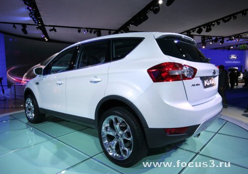 Серийный Ford Kuga появится в начале 2008 года (15 фото)