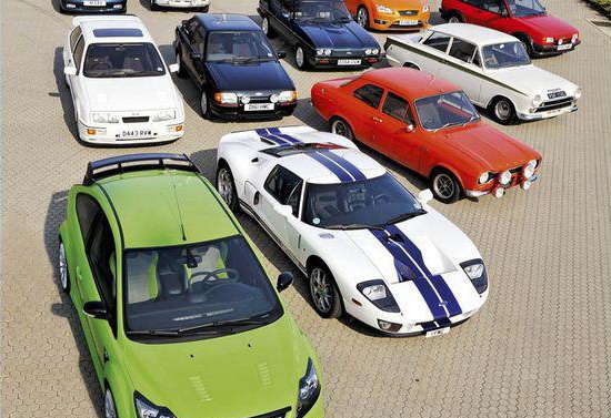 Все семейство спортивных Ford (1963-2009)