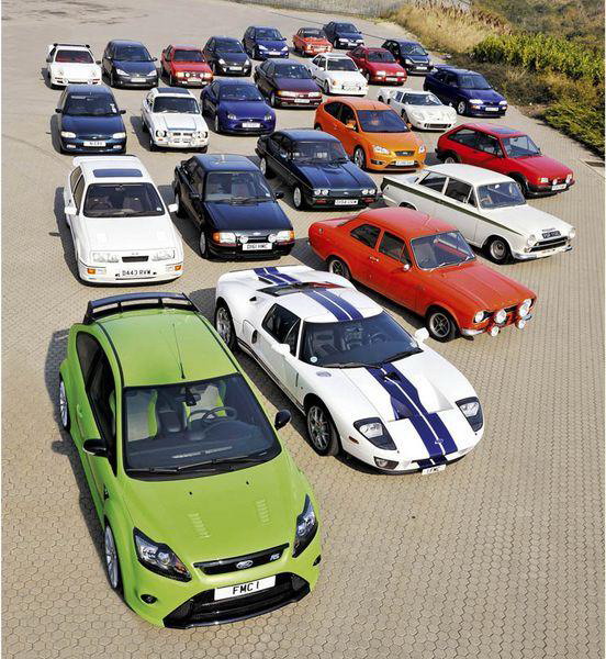 Все семейство спортивных Ford (1963-2009)
