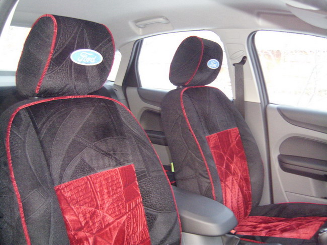Зима & Ford Focus Deep Rosso Red