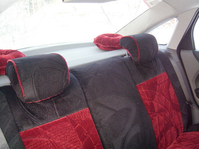 Зима & Ford Focus Deep Rosso Red