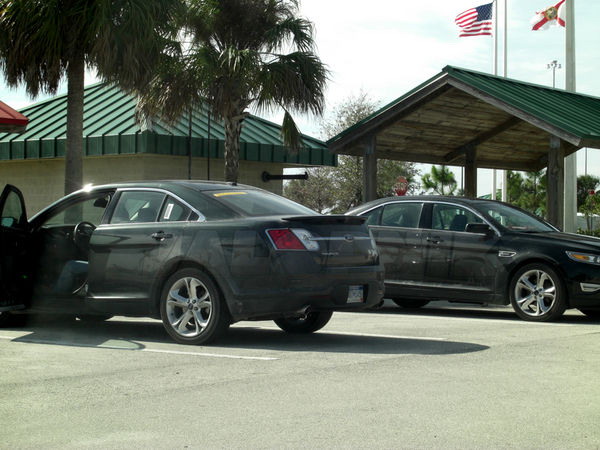 Репортеры поймали Ford Taurus 2010