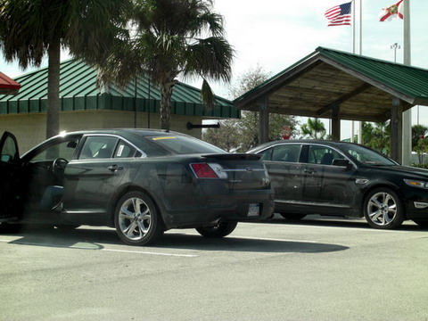 Репортеры поймали Ford Taurus 2010