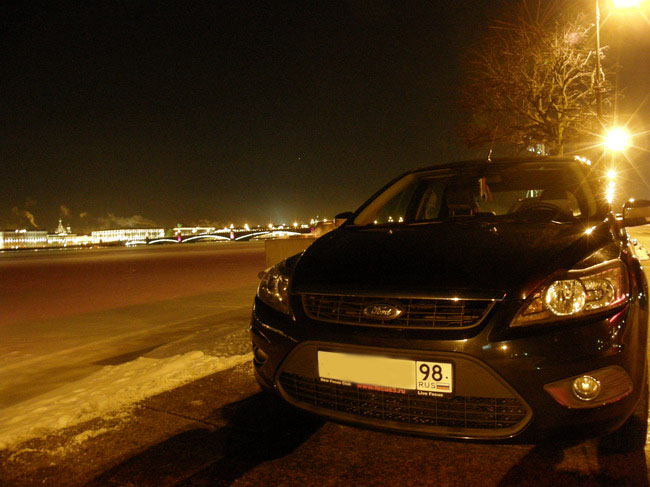 Ночной Питер & Ford Focus