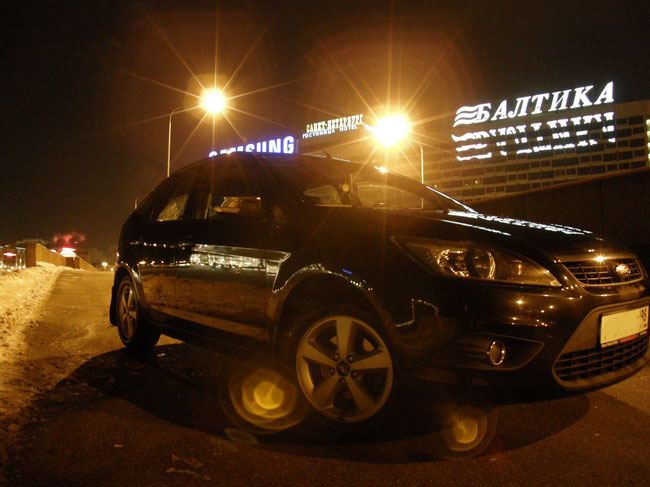 Ночной Питер & Ford Focus