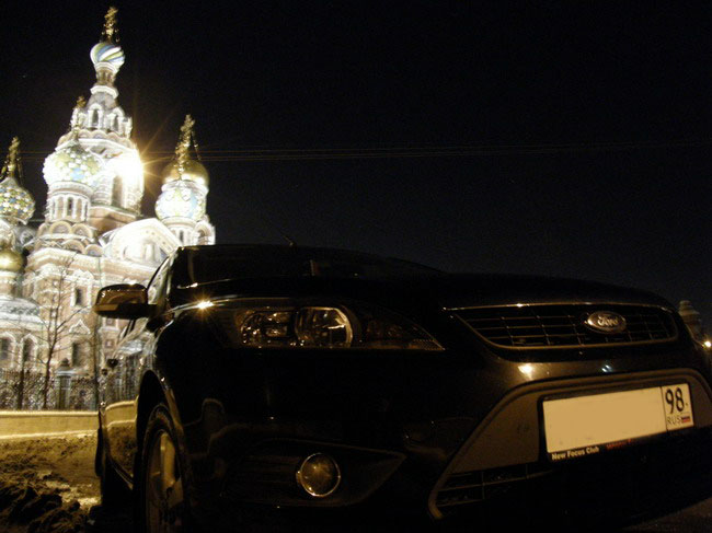 Ночной Питер & Ford Focus