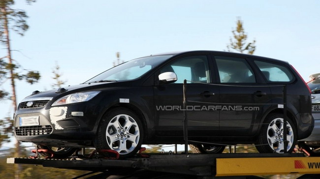Новые шпионские фото мула Ford Focus 2010