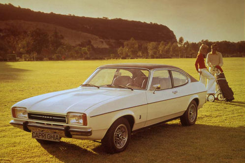 Ford Capri отмечает 40-летний юбилей