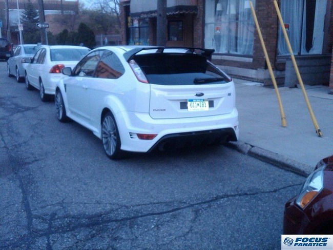 Ford Focus RS замечен на Западе США