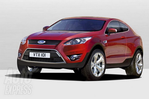 Ford Kuga Coupe станет конкурентом BMW X6