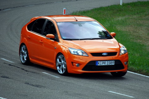 Ford Focus ST на полигоне