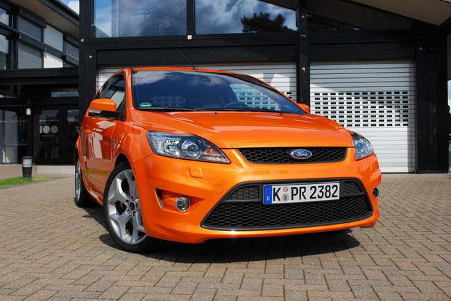 Ford Focus ST на полигоне