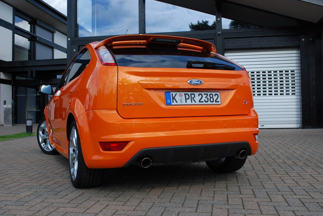 Ford Focus ST на полигоне