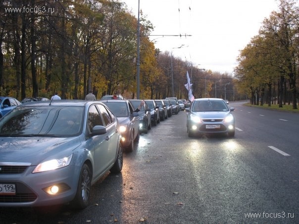 Праздничная встреча в Москве. Часть I: Автопробег