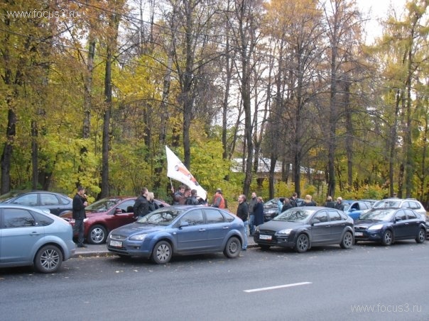 Праздничная встреча в Москве. Часть I: Автопробег