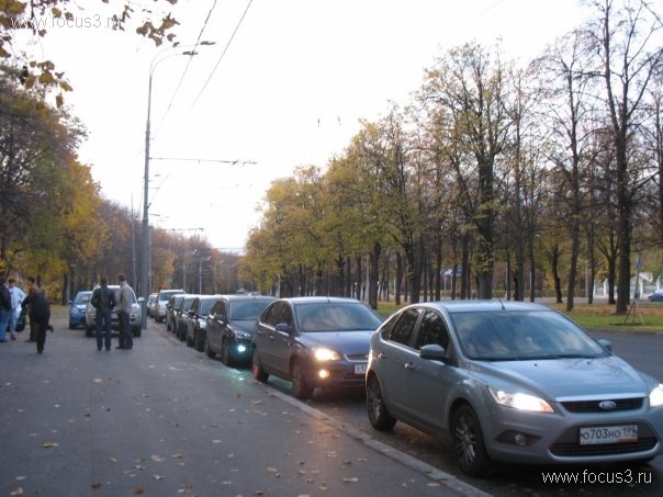 Праздничная встреча в Москве. Часть I: Автопробег