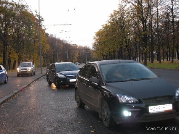 Праздничная встреча в Москве. Часть I: Автопробег