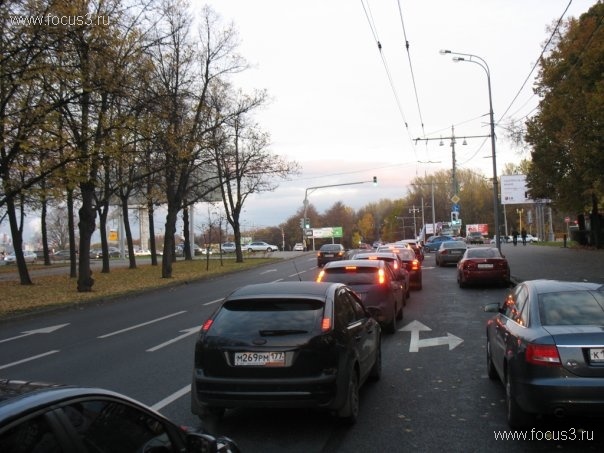 Праздничная встреча в Москве. Часть I: Автопробег