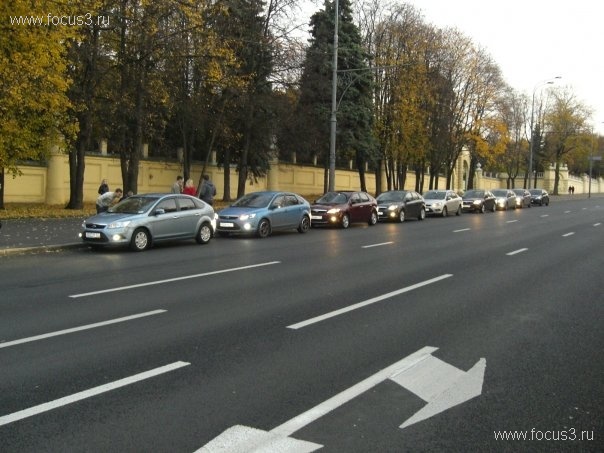 Праздничная встреча в Москве. Часть I: Автопробег