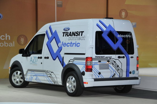 Ford Transit Connect стал электрическим