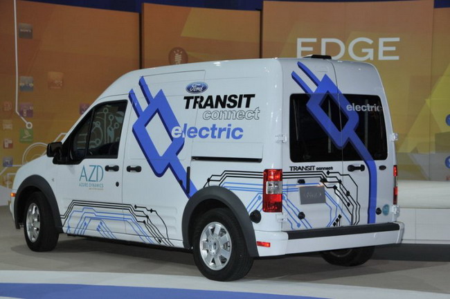 Ford Transit Connect стал электрическим