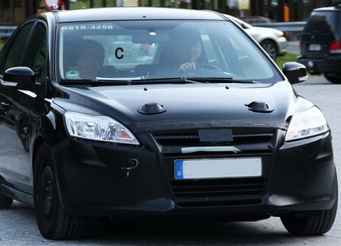 Новый Ford Focus 2012 проходит тесты