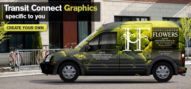 Ford Transit Connect Graphic