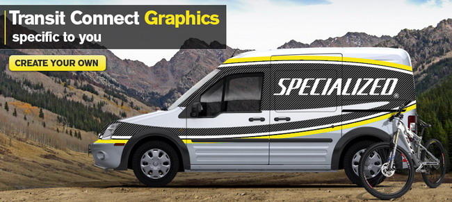 Ford Transit Connect Graphic