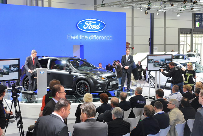 Ford Focus RS500 показали на выставке в Германии