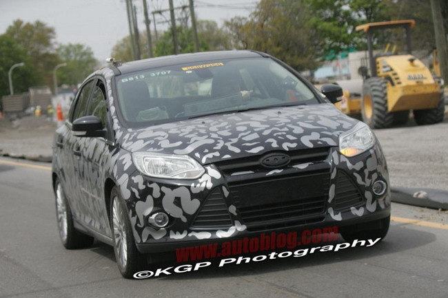Испытания следующего поколения Ford Focus