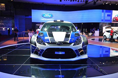 Новая Ford Fiesta WRC для чемпионата мира по ралли