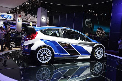 Новая Ford Fiesta WRC для чемпионата мира по ралли