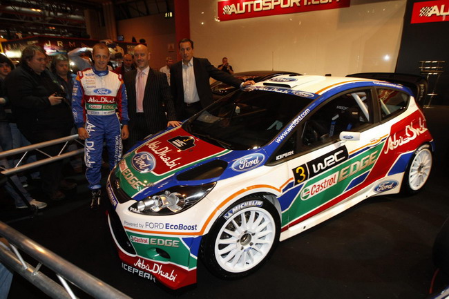 Ford представил раскраску Fiesta WRC 2011
