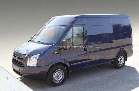 Фотошпионам удалось запечатлить Ford Transit 2012