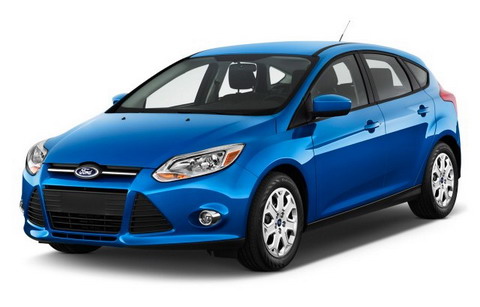 Ford Focus хэтчбек (Blue Candy)