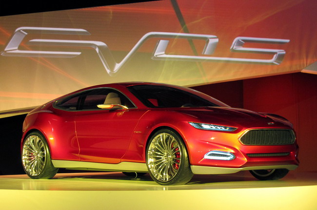 Ford Evos Concept Live Photos