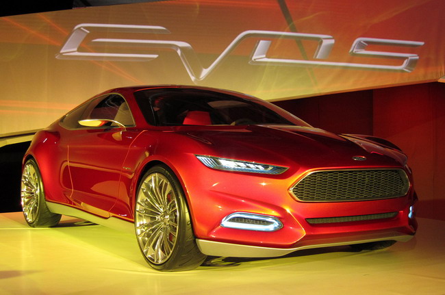 Ford Evos Concept Live Photos