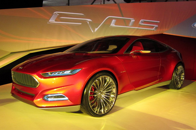 Ford Evos Concept Live Photos